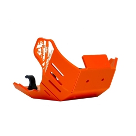 AXP Xtrem HDPE Skid Plate Orange KTM EXC-F 250-350cc 2024