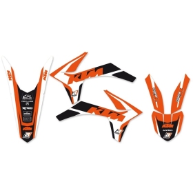 BLACKBIRD Dream Graphic 4 Graphic Kit KTM EXC/SX/EXC-F 125-450cc 2011-2013