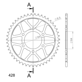 Supersprox / JT Rear sprocket 809.53 53t