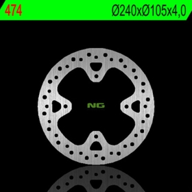 NG BRAKES 474 Round Fixed Brake Disc HONDA XR 650 R 00-07