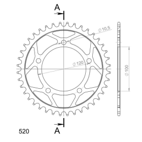 Supersprox / JT Rear sprocket 703.40 40t