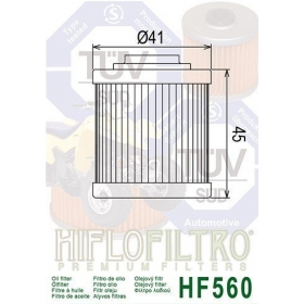 Oil filter HIFLO HF560 CAN-AM DS 450cc 2008-2015