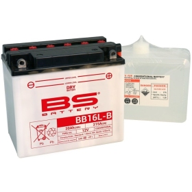 BS BATTERY Battery with Acid Pack BB16L-B 12V 20AH