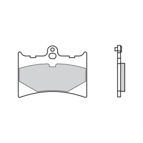 BREMBO Road/Sport Sinter Brake Pads APRILIA / BENELLI / GILERA / KTM / MOTO GUZZI 125-1000cc 1984-2007