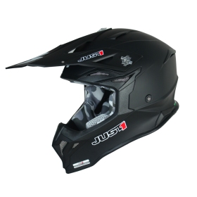 Helmet Just1 J39 Solid Black Matt 