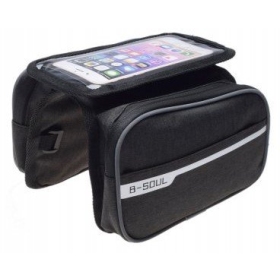 Telefono krepšys tvirtinimo ant dviračio rėmo 200x155x150mm