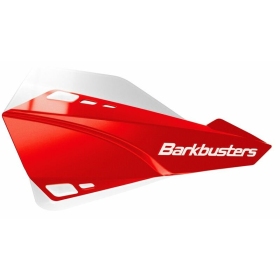 BARKBUSTERS Sabre Handguard Set Universal Mount Red/White