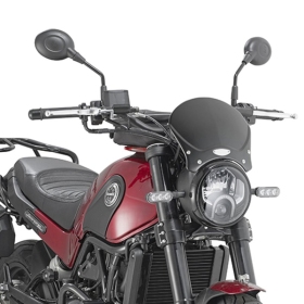 Givi 100ALB stiklas, juodas BENELLI/ BMW/ FANTIC/ HONDA/ KEEWAY/ MOTO GUZZI/ ROYAL ENFIELD/ TRIUMPH/ YAMAHA