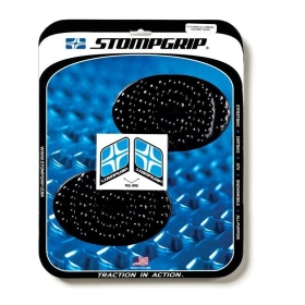 Stompgrip universal oval tank grips Volcano Black