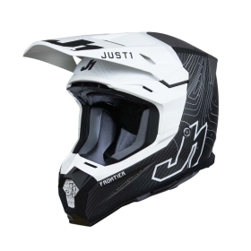 Helmet Just1 J22 C Frontier Black/White/Carbon Matt 