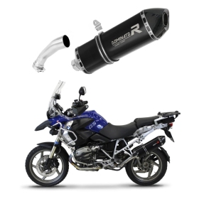 BMW R1200GS Adventure 2004 - 2009 EU Approved Exhaust Silencer HP7 BLACK