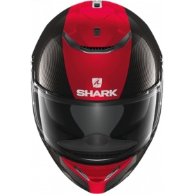 Šalmas Shark Spartan Carbon Skin Raudonas