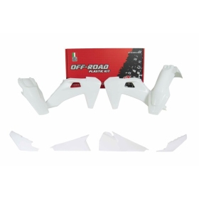 RACETECH Plastic Kit Husqvarna TE/FE White