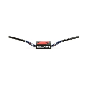 SCAR O² Universal Low Handlebar Ø28,6mm Dark Blue/ Black