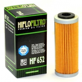 Oil filter HIFLO HF652 HUSQVARNA FC/ FE/ FX/ FS/ HUSABERG FE/ KTM EXC/ SX/ XC/ XCF 250-530cc 2005-2019