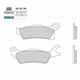 BREMBO Off-Road Sintered Metal Brake pads CAN AM OUTLANDER / RENEGADE 450-1000cc 2009-2021