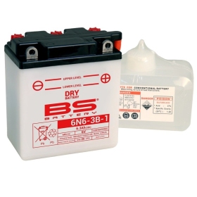 BS BATTERY akumuliatorius 6N6-3B-1 6V 6.3Ah