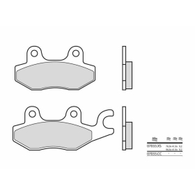 BREMBO Scooter Carbon Ceramic Brake pads DAELIM / HYOSUNG / ITALJET / KYMCO / SYM 50-650cc 1994-2024