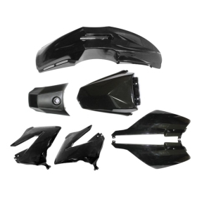 Body kit Tec-X DERBI SENDA R/ SM/ DRD RACING 2004-2008 Black