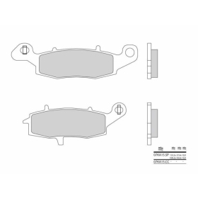 BREMBO Street Sintered Metal Brake pads KAWASAKI VULCAN 900-1700 00-17