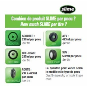 SLIME Inner Tube Tyre sealant 237ml