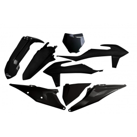 UFO Plastic kit KTM SX/SXF 125-450 black