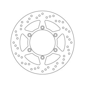 Brembo Serie Oro front brakedisc Suzuki DR / XF