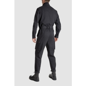 PANDO MOTO BRAT SUIT One-Piece Denim Suit Comfort-Stretch CORDURA® BLACK 