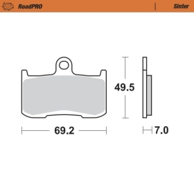 Moto-Master Brakepads Indian/ Kawasaki/ Triumph