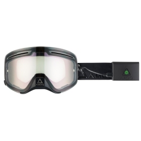 AMOQ Vision Vent+ Magnetic Motocross / Snow Goggles Blackout (Clear, Heated Lens)