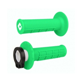 ODI Emig V2 Lock-on Grips Half Waffle rankenėlės žalios