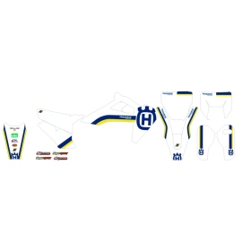 BLACKBIRD Retro Complete Graphic Kit - Husqvarna FC/TC/FE/TE 50-501cc 2019-2023