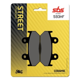 Sbs Brakepads 593HF Ceramic HONDA