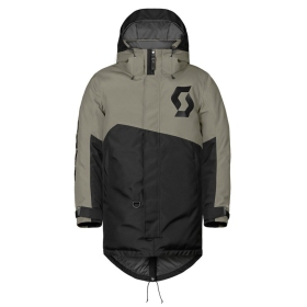 Scott Coat Warm-Up dust grey/black