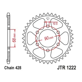 Supersprox Rear sprocket 1222.47