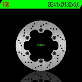 NG BRAKES 168 fiksuotas stabdžių diskas KAWASAKI GPX  / KYMCO PEOPLE 125-600 88-02