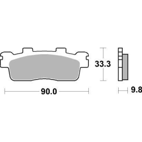   Brembo Brakepads Carbon-Ceramic YAMAHA / HONDA / KAWASAKI / SUZUKI 