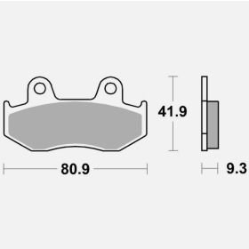 Brembo Brakepads Carbon-Ceramic HONDA