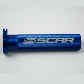 Scar accelerator handle  Kawasaki / Suzuki / Yamaha Blue