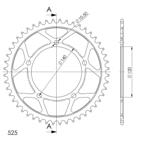 Supersprox / JT Rear sprocket 1792.48 48t