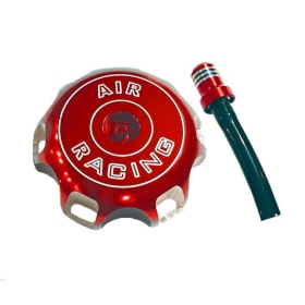 AIR Gas Cap Aluminium 50mm Honda CR / CRF Red