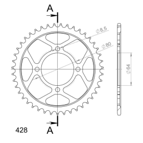 Supersprox / JT Rear sprocket 838.39