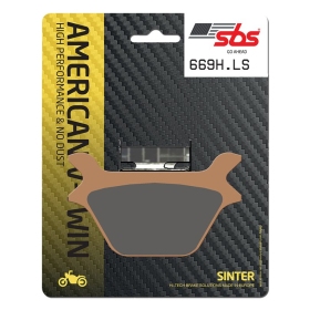 Sbs Brakepads 669LS Sintered HARLEY-DAVIDSON