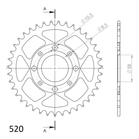 Supersprox Rear sprocket 279.39 39t