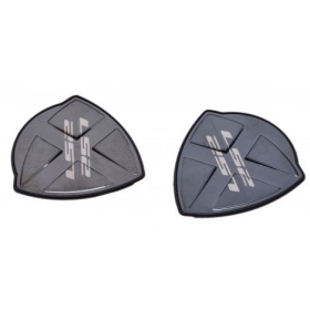 LS2 FF901 covers for helmet visor opening parts matt black