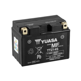 YUASA Battery Maintenance Free with Acid Pack - TTZ14S 12V 11.8Ah