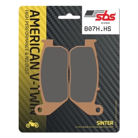 Sbs Brakepads 807HS Sintered HARLEY-DAVIDSON