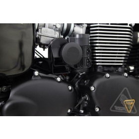 DENALI SoundBomb signalo laikiklis TRIUMPH BONNEVILLE / THRUXTON 800-1200cc 2004-2022