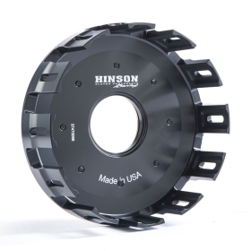 HINSON Billetproof® Aluminium Clutch Basket with Cushions - Kawasaki KX450