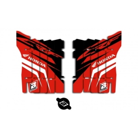 BLACKBIRD Dream Graphic 4 Radiator Louvers Graphic Kit Honda CRF 250 2018-2021